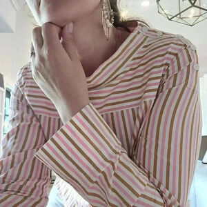 J.Crew Factory funnelneck shirt